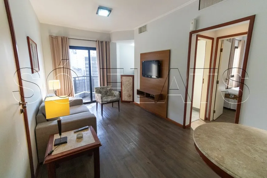 Foto 1 de Flat com 1 Quarto para alugar, 42m² em Bela Vista, São Paulo