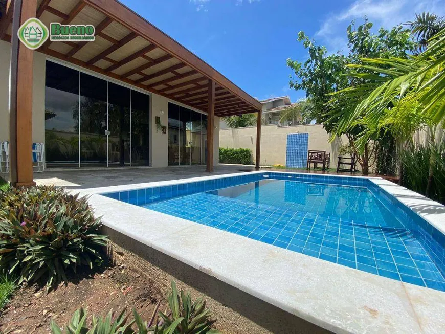 Foto 1 de Casa de Condomínio com 3 Quartos à venda, 303m² em Condomínio Florais Cuiabá Residencial, Cuiabá