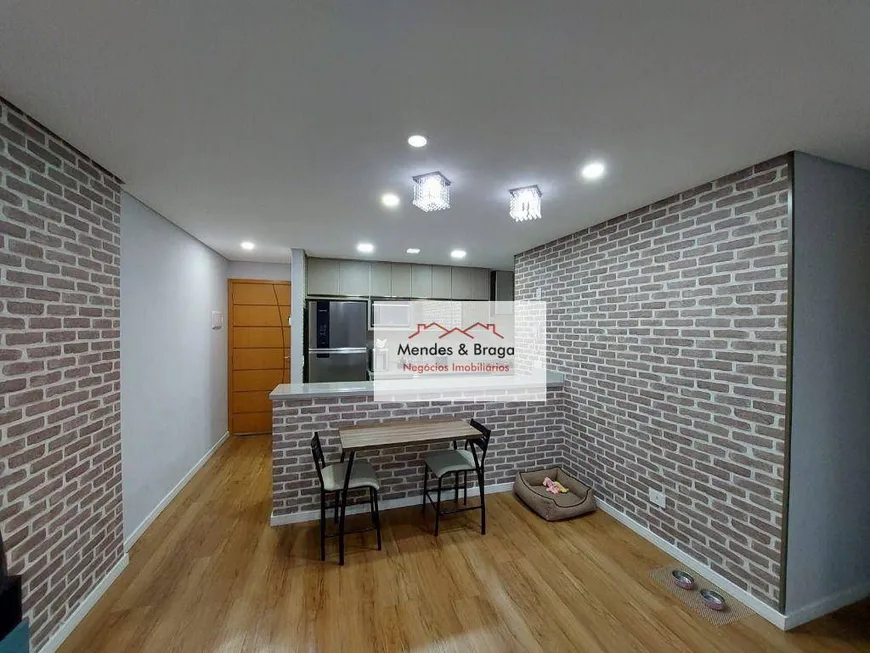 Foto 1 de Apartamento com 3 Quartos à venda, 80m² em Ponte Grande, Guarulhos