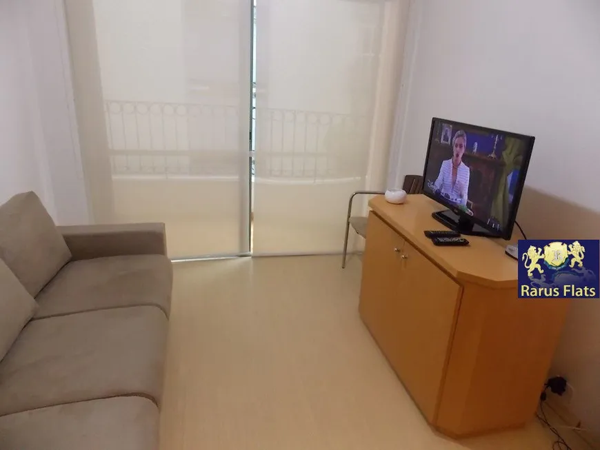 Foto 1 de Flat com 1 Quarto para alugar, 45m² em Jardins, São Paulo