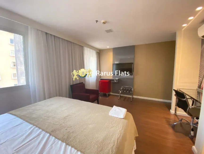 Foto 1 de Flat com 1 Quarto à venda, 25m² em Vila Olímpia, São Paulo