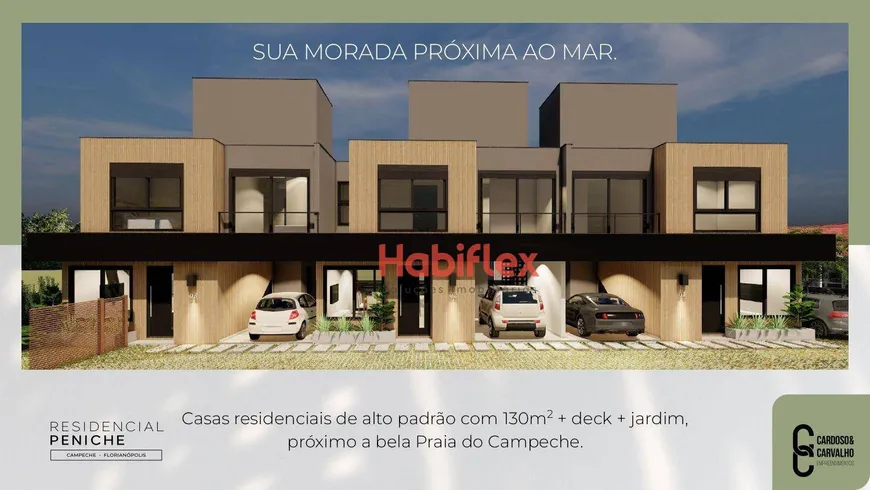 Foto 1 de Casa com 3 Quartos à venda, 122m² em Campeche, Florianópolis