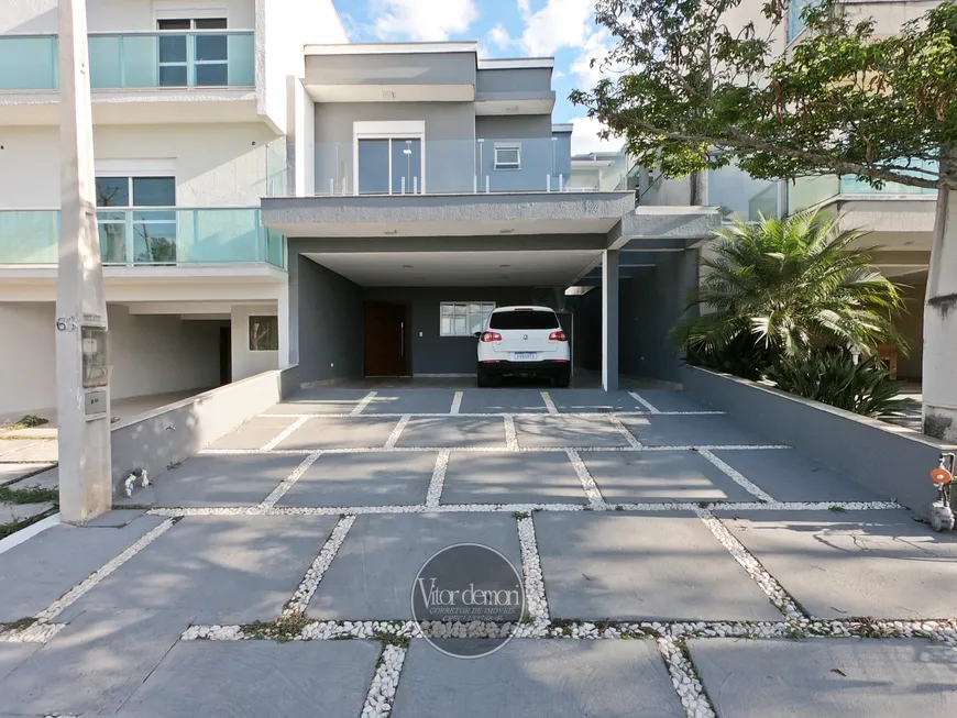 Foto 1 de Casa de Condomínio com 3 Quartos à venda, 159m² em Parque das Figueiras, Mogi das Cruzes