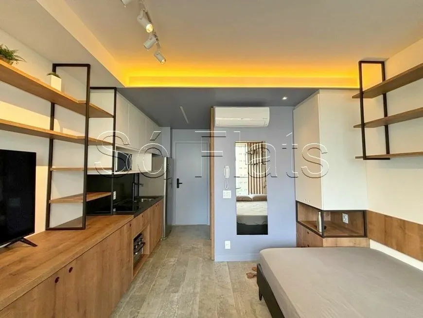 Foto 1 de Flat com 1 Quarto à venda, 30m² em Pinheiros, São Paulo