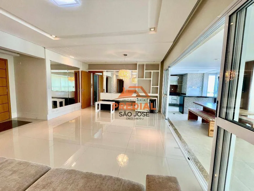 Foto 1 de Apartamento com 4 Quartos para alugar, 192m² em Jardim Aquarius, São José dos Campos