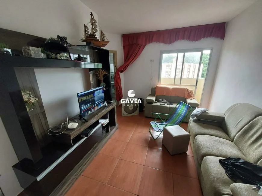 Foto 1 de Apartamento com 1 Quarto à venda, 48m² em Centro, São Vicente