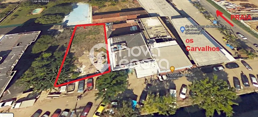 Foto 1 de Lote/Terreno à venda, 592m² em Guaratiba, Rio de Janeiro