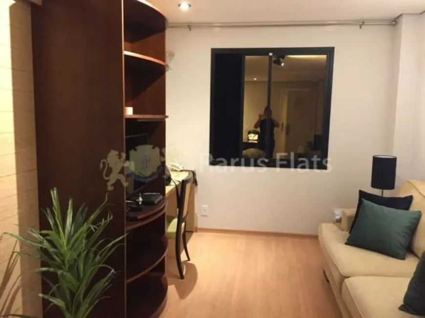 Foto 1 de Flat com 1 Quarto para alugar, 38m² em Indianópolis, São Paulo