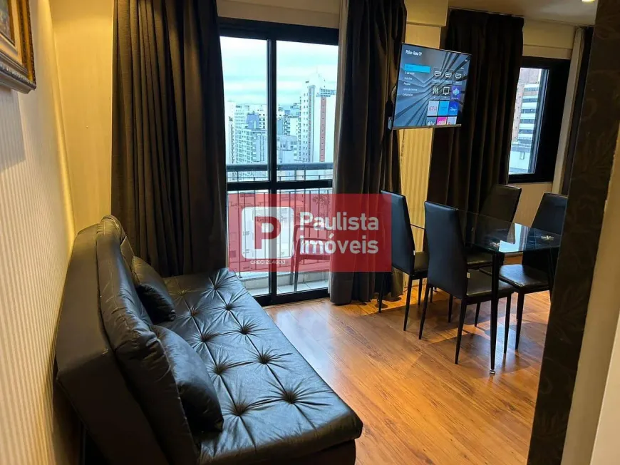 Foto 1 de Flat com 1 Quarto para alugar, 35m² em Indianópolis, São Paulo