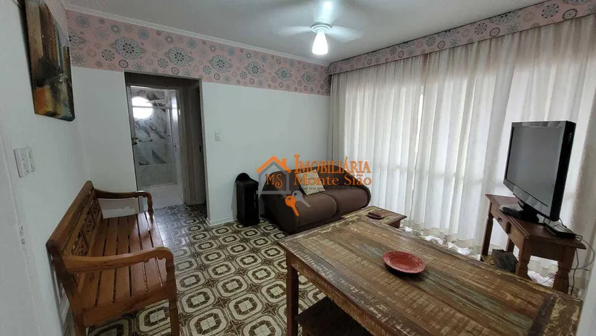 Foto 1 de Apartamento com 1 Quarto à venda, 65m² em Barra Funda, Guarujá