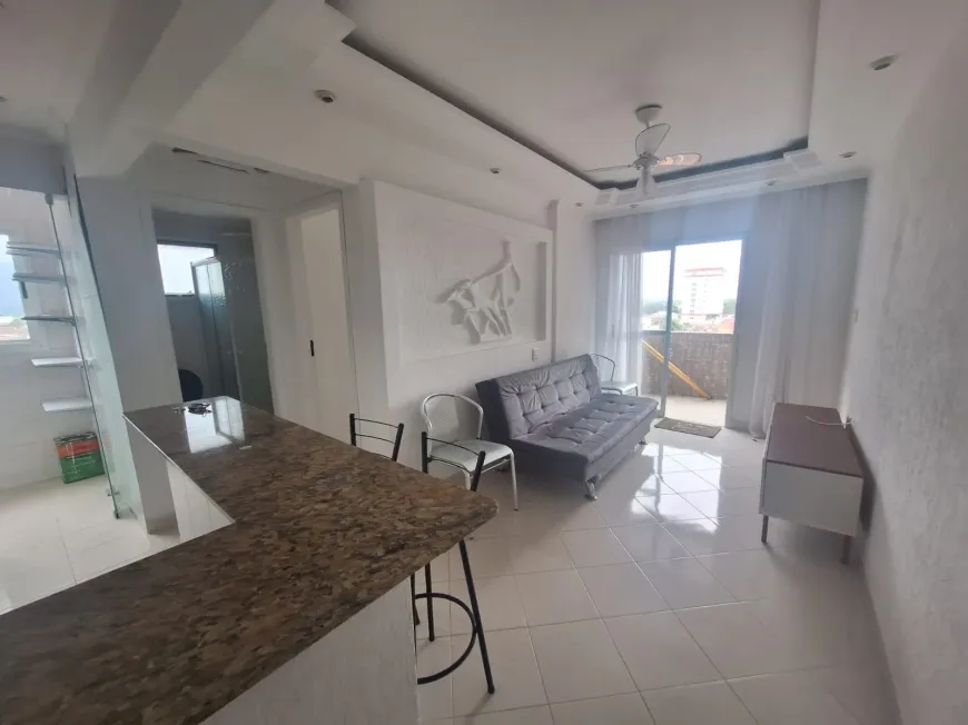 Foto 1 de Apartamento com 1 Quarto para alugar, 43m² em Vila Caicara, Praia Grande