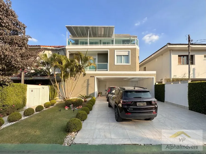 Foto 1 de Casa de Condomínio com 4 Quartos à venda, 360m² em Residencial Quatro, Santana de Parnaíba