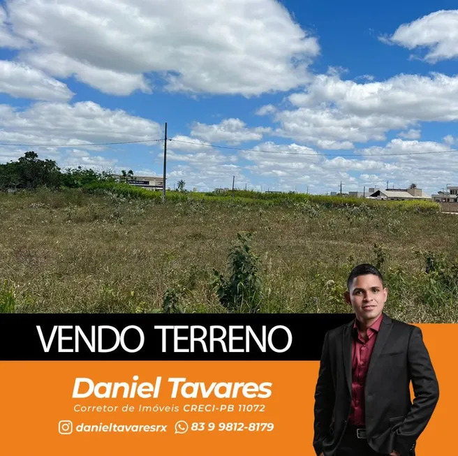 Foto 1 de Lote/Terreno à venda, 400m² em Centro, Bananeiras