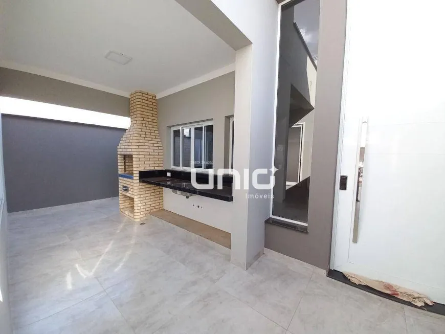 Foto 1 de Casa de Condomínio com 3 Quartos à venda, 127m² em Água Branca, Piracicaba
