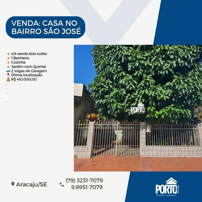 Foto 1 de Casa com 4 Quartos à venda, 430m² em São José, Aracaju