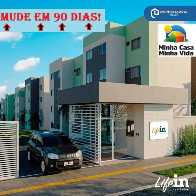 Foto 1 de Apartamento com 2 Quartos à venda, 43m² em Setor Estrela Dalva, Goiânia