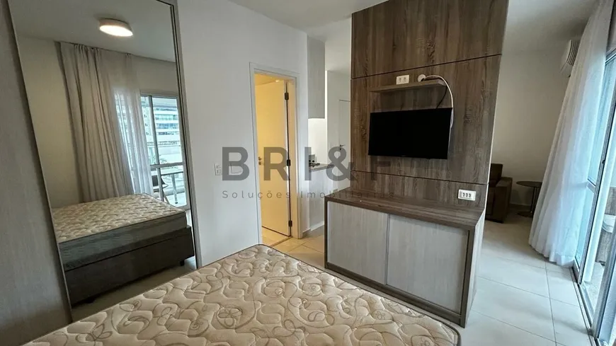 Foto 1 de Apartamento com 1 Quarto para alugar, 43m² em Brooklin, São Paulo