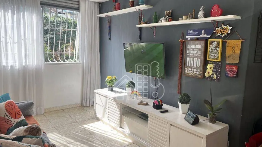 Foto 1 de Apartamento com 3 Quartos à venda, 59m² em Cubango, Niterói