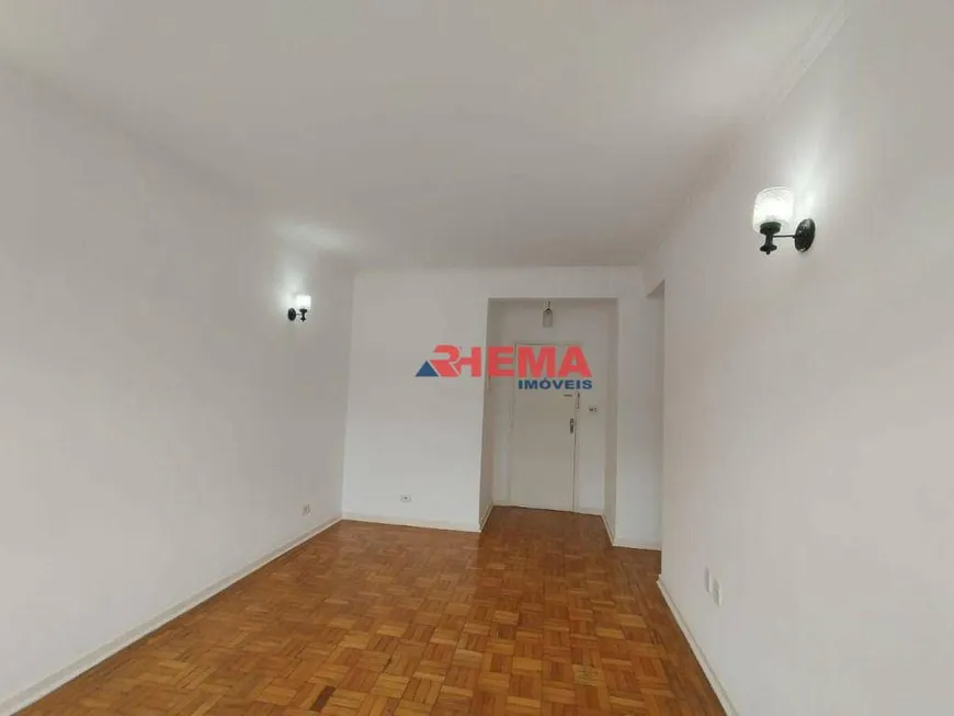 Foto 1 de Apartamento com 3 Quartos para alugar, 88m² em Embaré, Santos