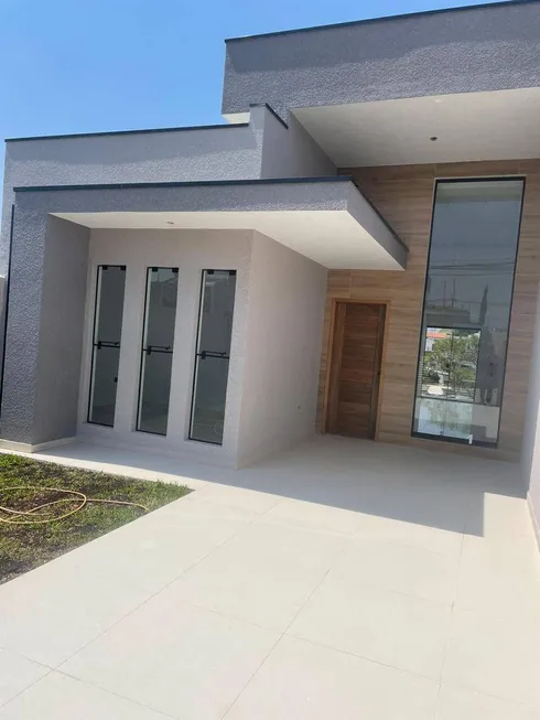 Foto 1 de Casa com 3 Quartos à venda, 100m² em Nações, Fazenda Rio Grande