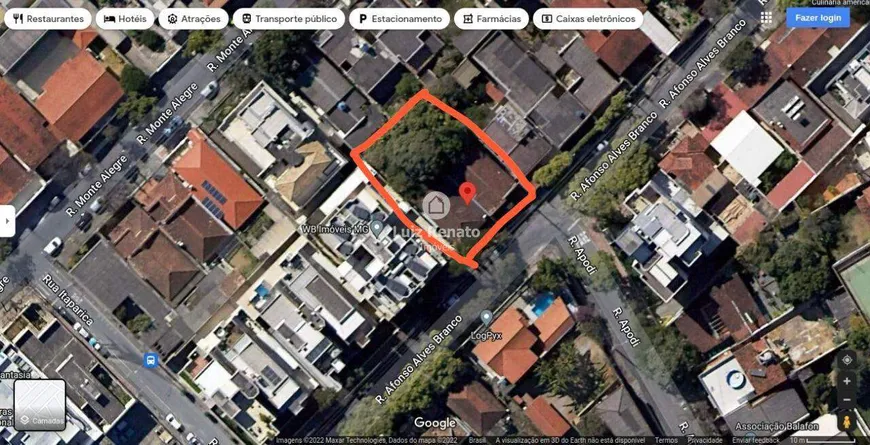 Foto 1 de Lote/Terreno à venda, 300m² em Serra, Belo Horizonte