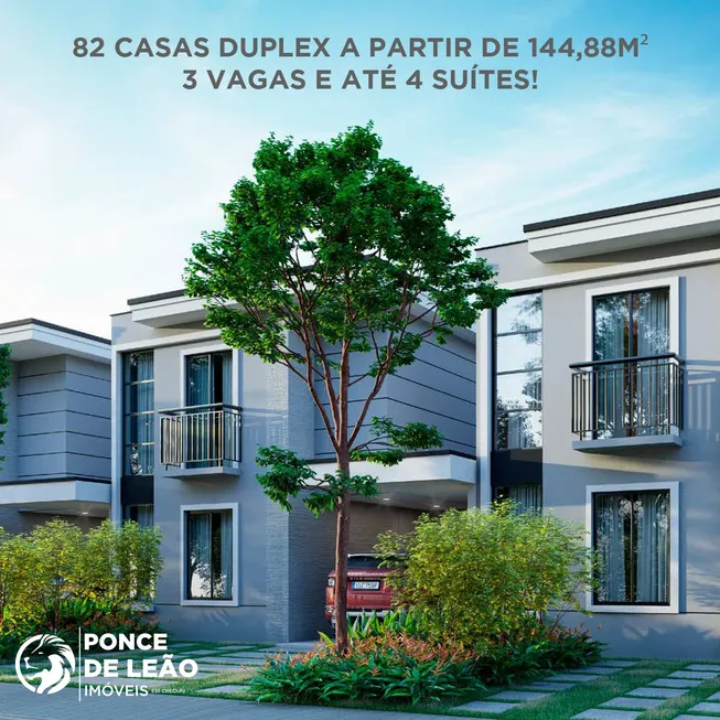 Foto 1 de Casa de Condomínio com 4 Quartos à venda, 161m² em Flores, Manaus