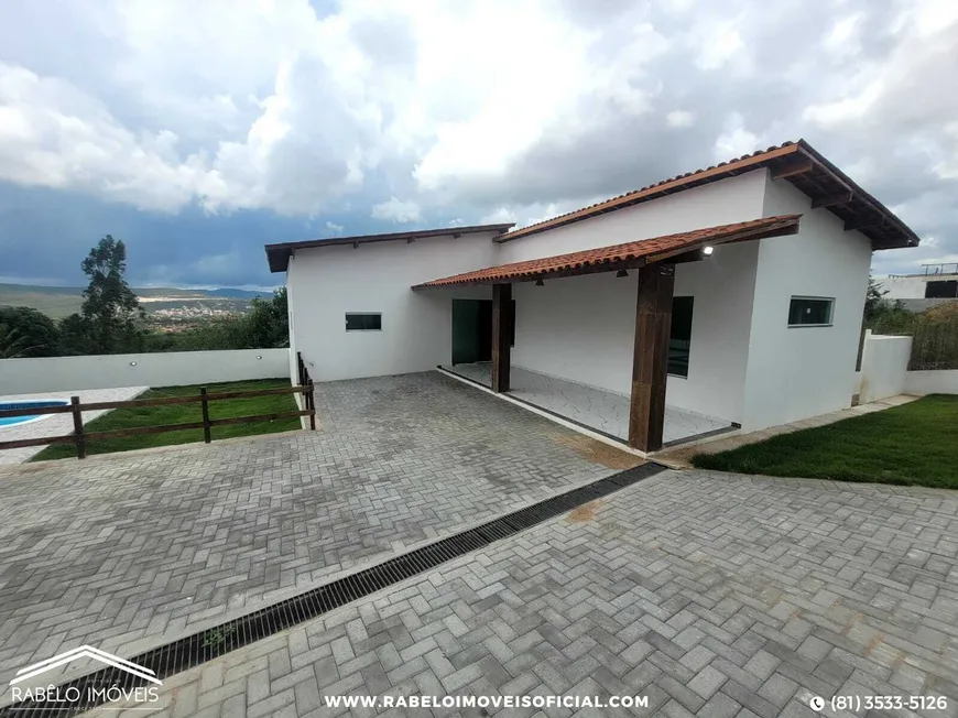 Foto 1 de Casa de Condomínio com 3 Quartos à venda, 10m² em Nossa Senhora das Graças, Gravatá