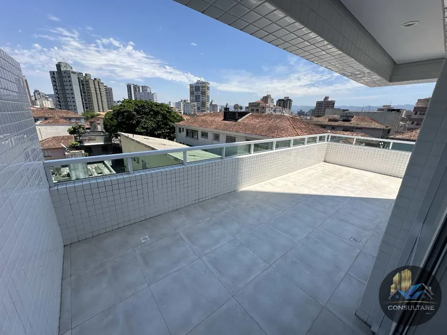 Foto 1 de Apartamento com 2 Quartos para alugar, 100m² em Embaré, Santos