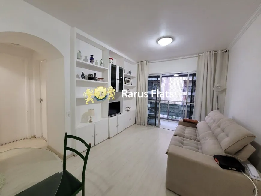 Foto 1 de Flat com 1 Quarto à venda, 43m² em Vila Nova Conceição, São Paulo