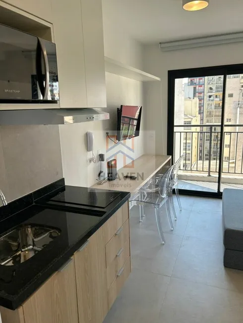 Foto 1 de Apartamento com 1 Quarto à venda, 27m² em Vila Buarque, São Paulo