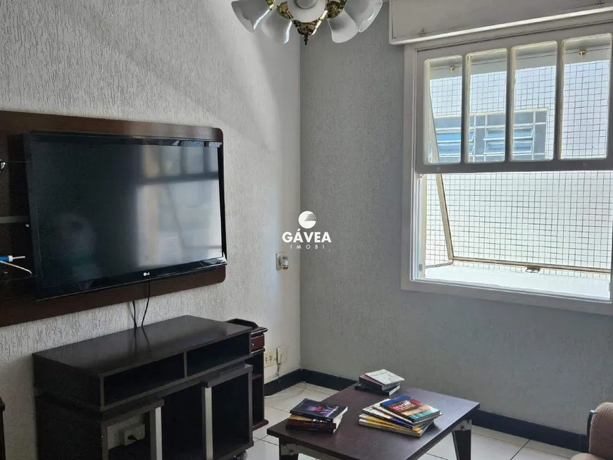 Foto 1 de Apartamento com 1 Quarto para alugar, 62m² em Ponta da Praia, Santos