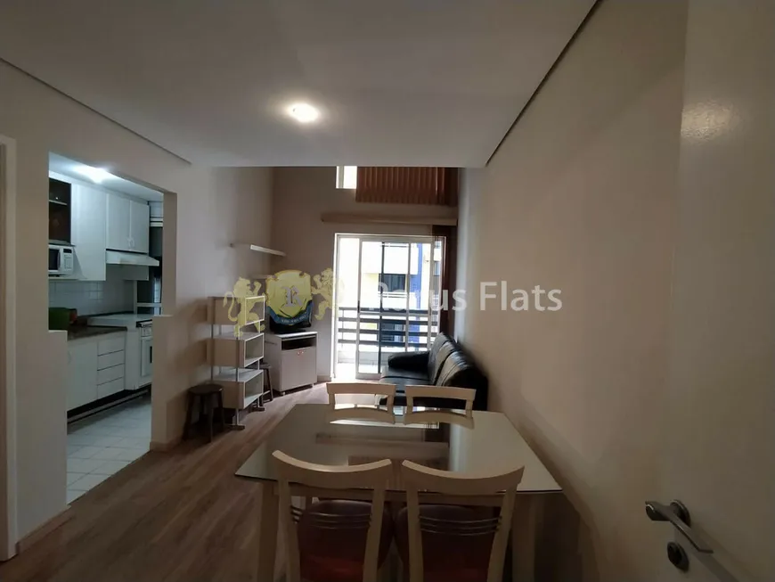 Foto 1 de Flat com 1 Quarto para alugar, 44m² em Moema, São Paulo