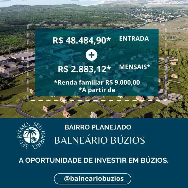 Foto 1 de Lote/Terreno à venda, 10000m² em Búzios, Armação dos Búzios