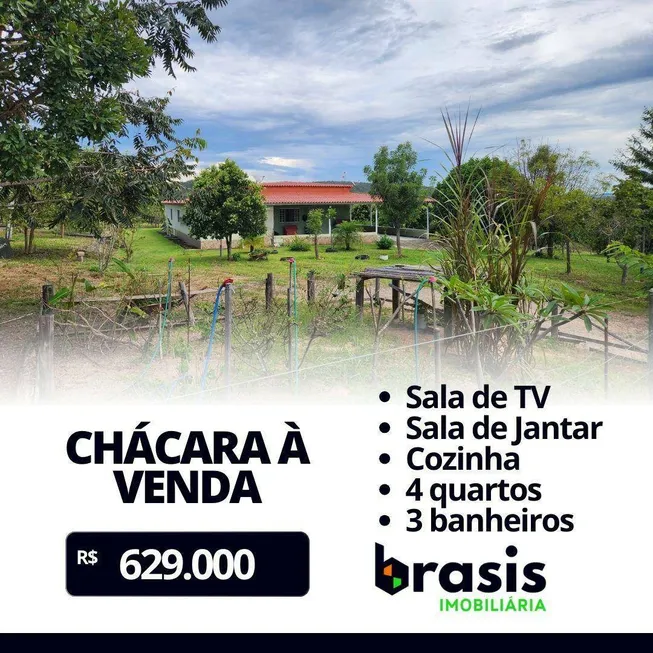 Foto 1 de Fazenda/Sítio à venda, 132876m² em Area Rural de Santo Antonio do Descoberto, Santo Antônio do Descoberto