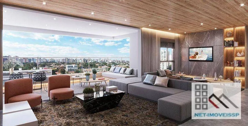 Foto 1 de Apartamento com 4 Quartos à venda, 186m² em Brooklin, São Paulo