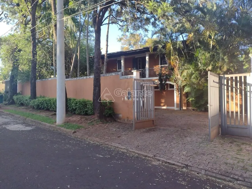Foto 1 de Casa de Condomínio com 6 Quartos à venda, 527m² em Bairro das Palmeiras, Campinas