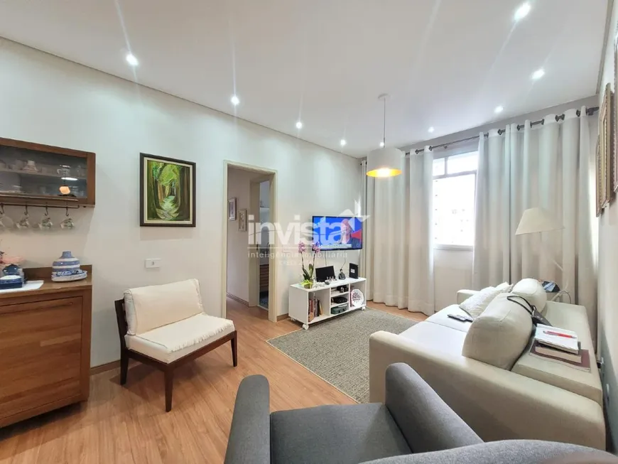 Foto 1 de Apartamento com 3 Quartos à venda, 114m² em Gonzaga, Santos