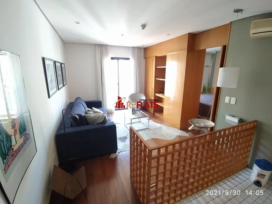 Foto 1 de Flat com 1 Quarto para alugar, 41m² em Itaim Bibi, São Paulo