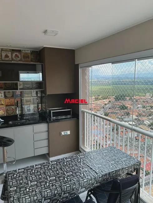 Foto 1 de Apartamento com 2 Quartos à venda, 75m² em Jardim das Indústrias, São José dos Campos