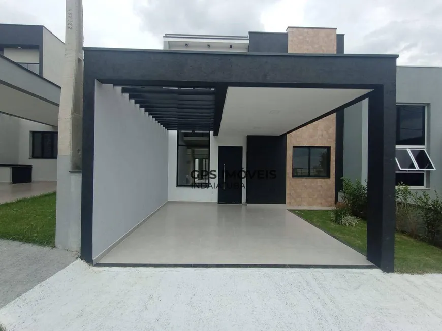 Foto 1 de Casa de Condomínio com 3 Quartos à venda, 173m² em Jardins do Imperio, Indaiatuba