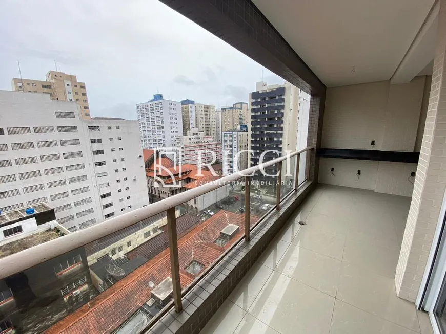 Foto 1 de Apartamento com 2 Quartos à venda, 128m² em Embaré, Santos