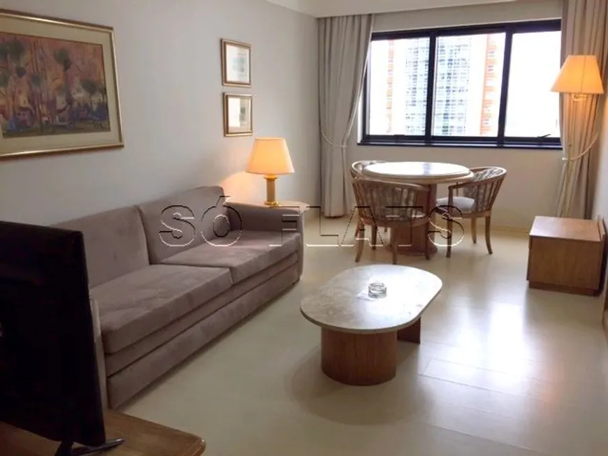 Foto 1 de Flat com 1 Quarto à venda, 39m² em Jardins, São Paulo