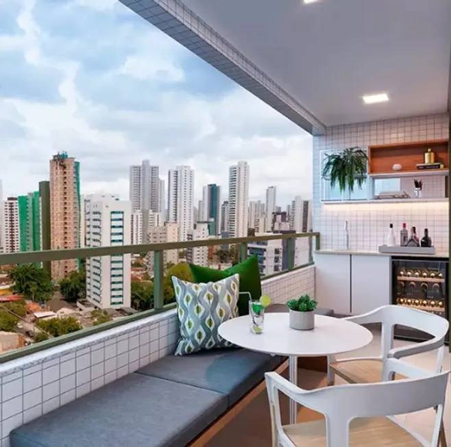 Foto 1 de Apartamento com 2 Quartos à venda, 56m² em Várzea, Recife