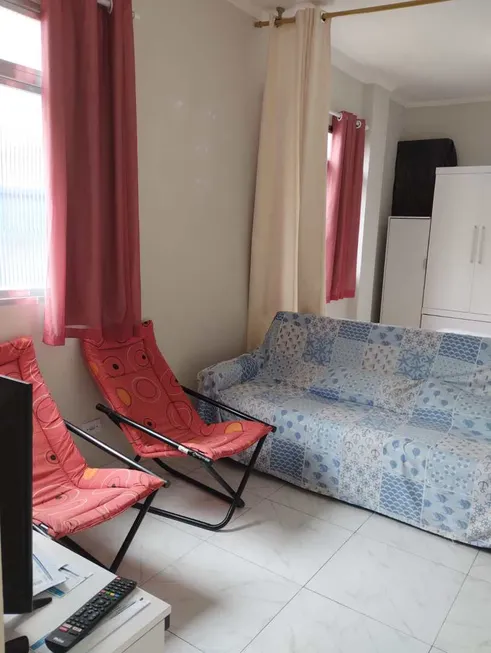 Foto 1 de Kitnet com 1 Quarto à venda, 30m² em Aviação, Praia Grande