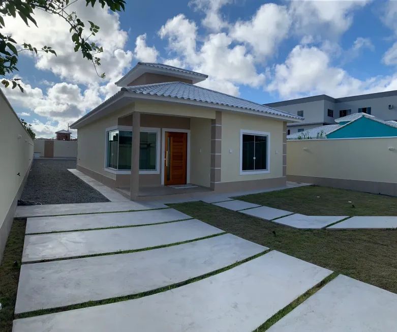 Foto 1 de Casa com 3 Quartos à venda, 100m² em Jardim Atlantico Leste Itaipuacu, Maricá