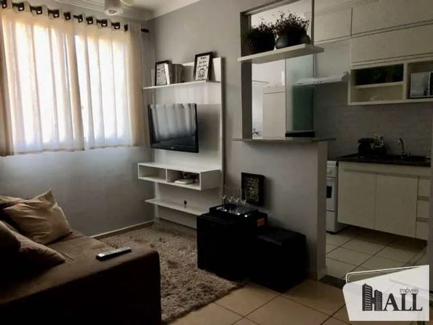 Foto 1 de Apartamento com 2 Quartos à venda, 55m² em Jardim Urano, São José do Rio Preto