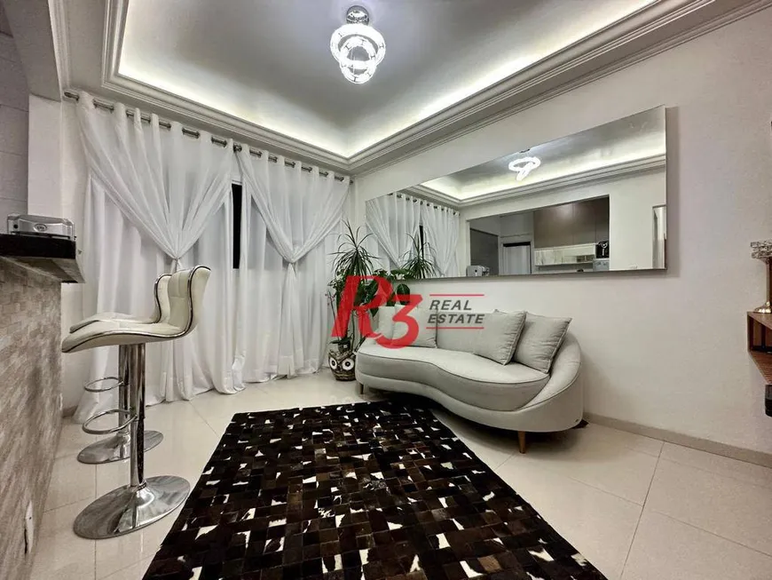 Foto 1 de Apartamento com 1 Quarto à venda, 50m² em Centro, São Vicente