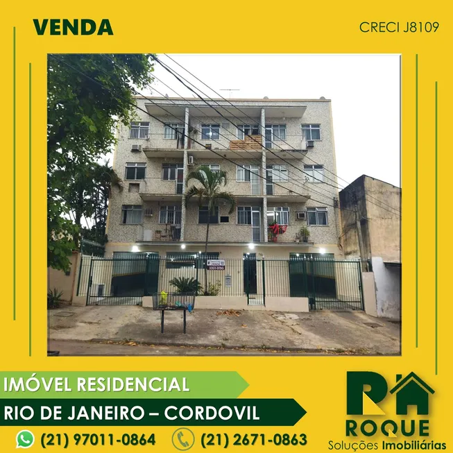 Foto 1 de Apartamento com 1 Quarto à venda, 70m² em Cordovil, Rio de Janeiro