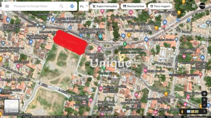 Foto 1 de Lote/Terreno à venda, 2400m² em Manguinhos, Armação dos Búzios