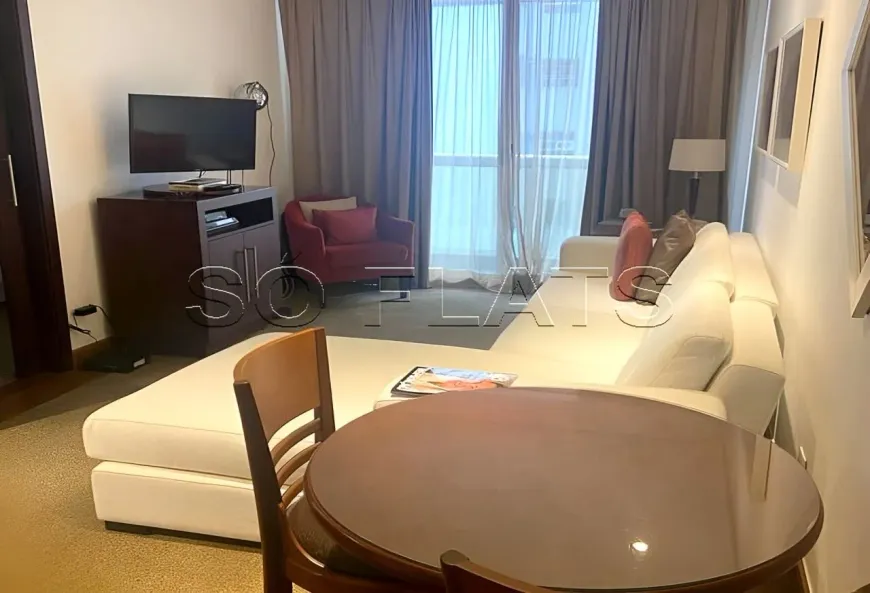 Foto 1 de Flat com 1 Quarto à venda, 58m² em Itaim Bibi, São Paulo